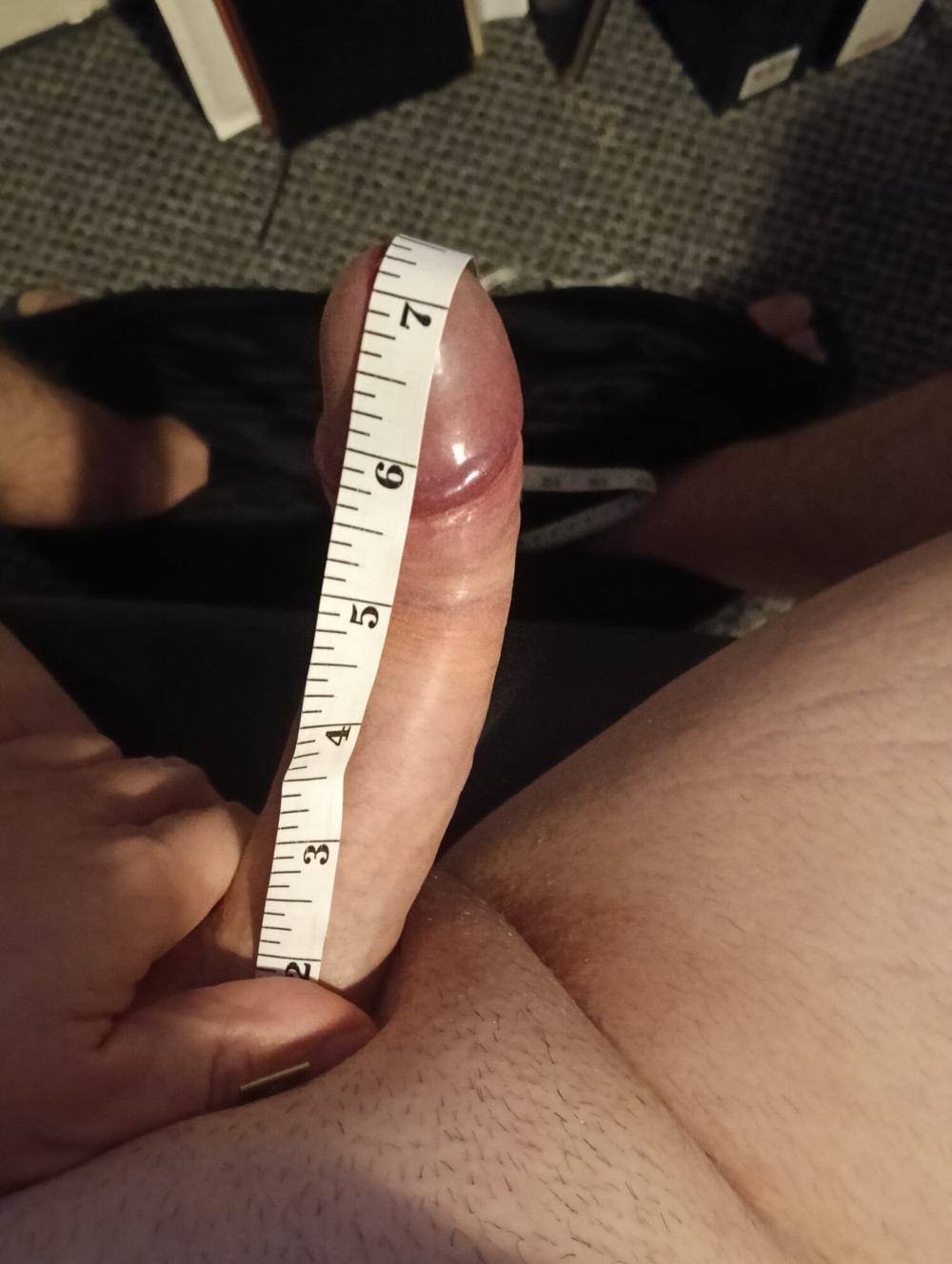 Measuring my cock