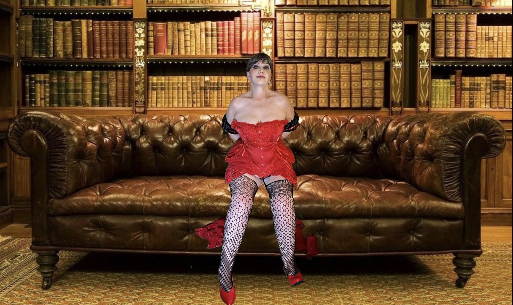 Carmen Angels Librarian in Red #18