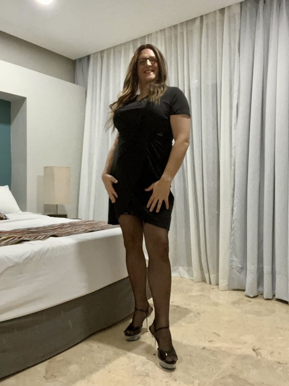 Sissy in black dress #43