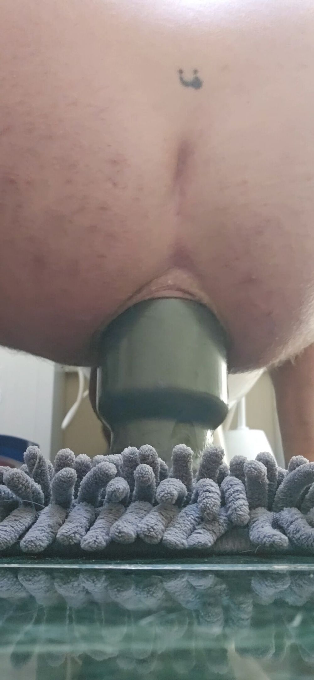 Presume dripping cock huge anal plug #27