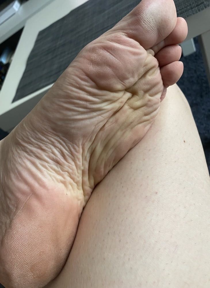 Shaved legs and soles #10