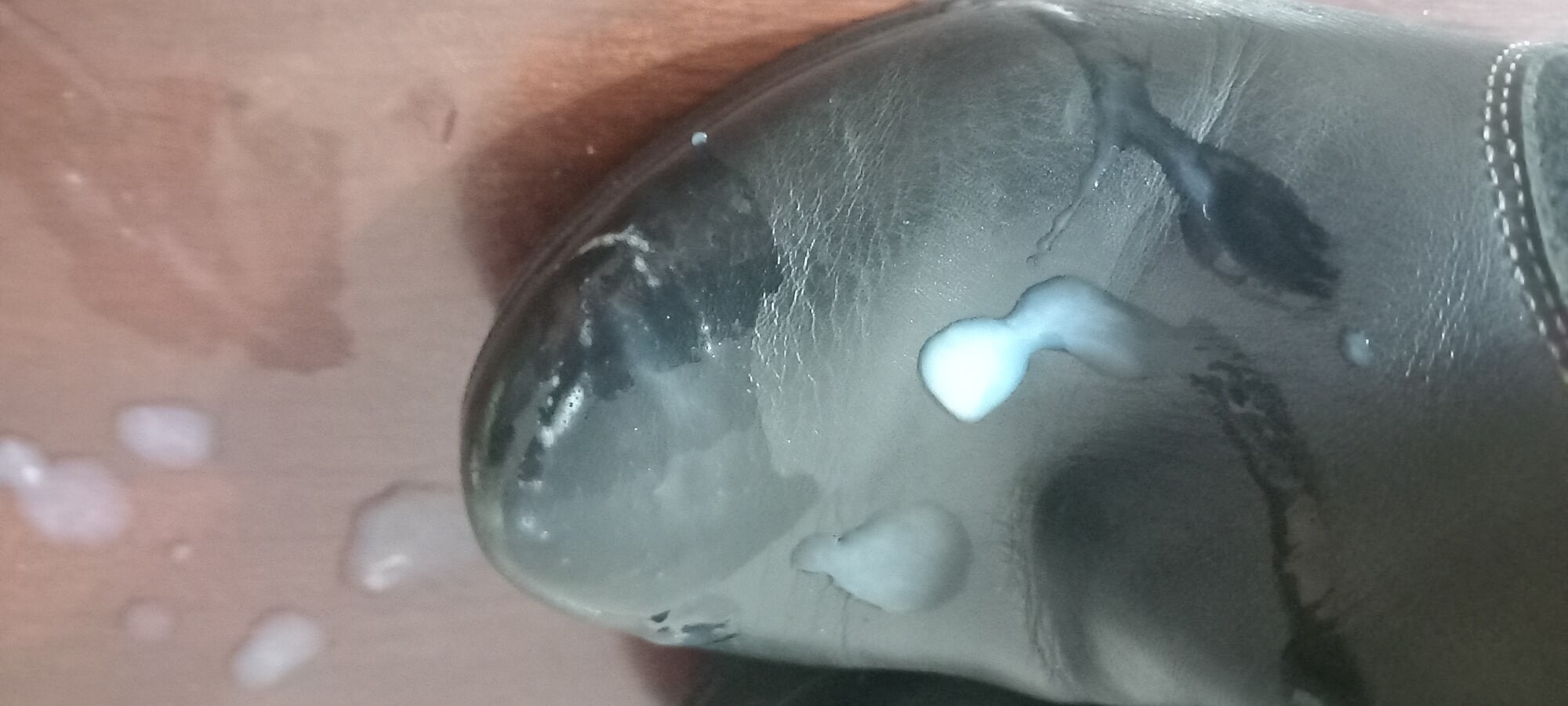 my wife asked me to wash the dust off her boots