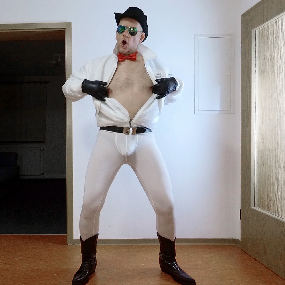 White Lycra Cowboy 2 #4