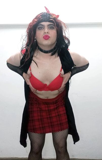 Sexy Goth Crossdresser Felixa #13