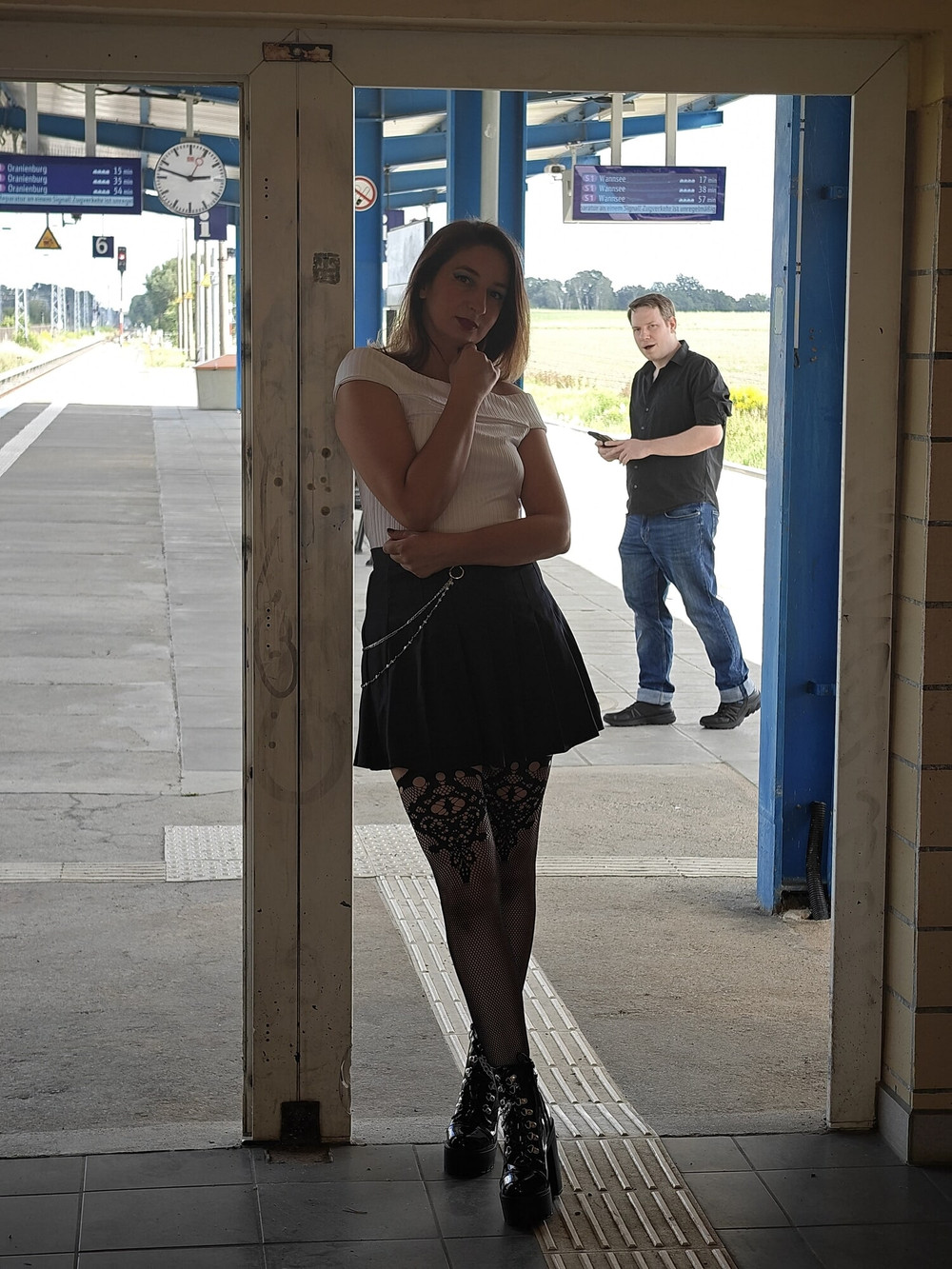 Fucking at the train station #19