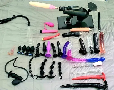 my toys for sissy training         