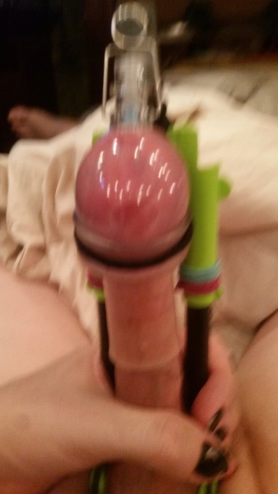 stretching my cock #5