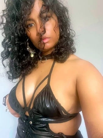 In black         