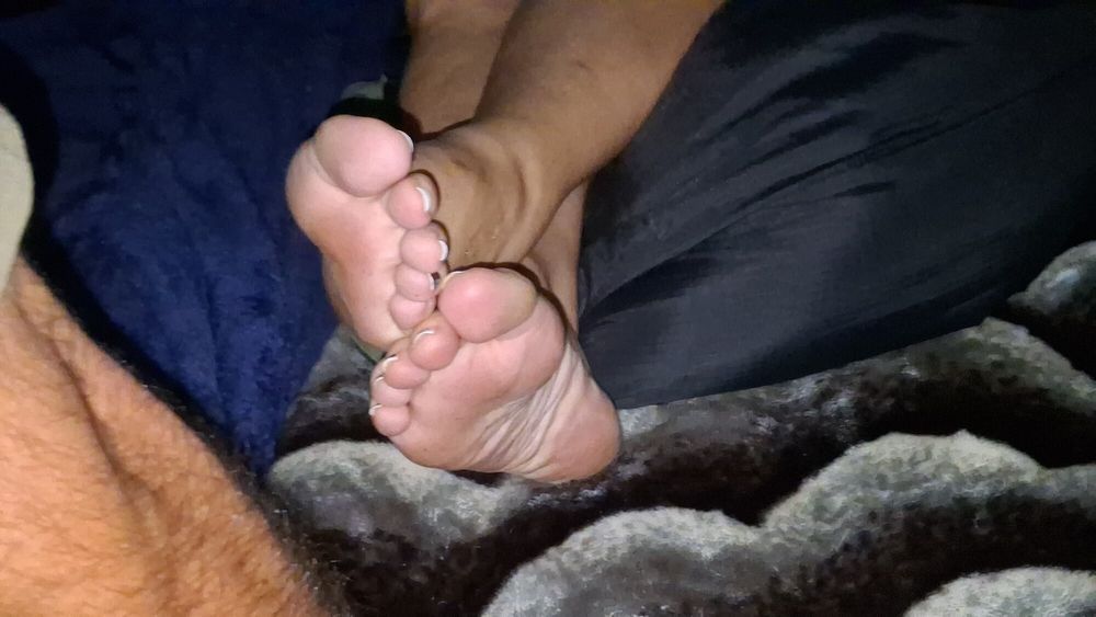 GF Showing off her feet #25