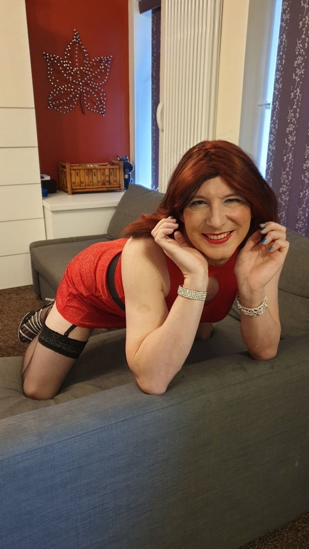 Lucy is the Sissy in Red #18