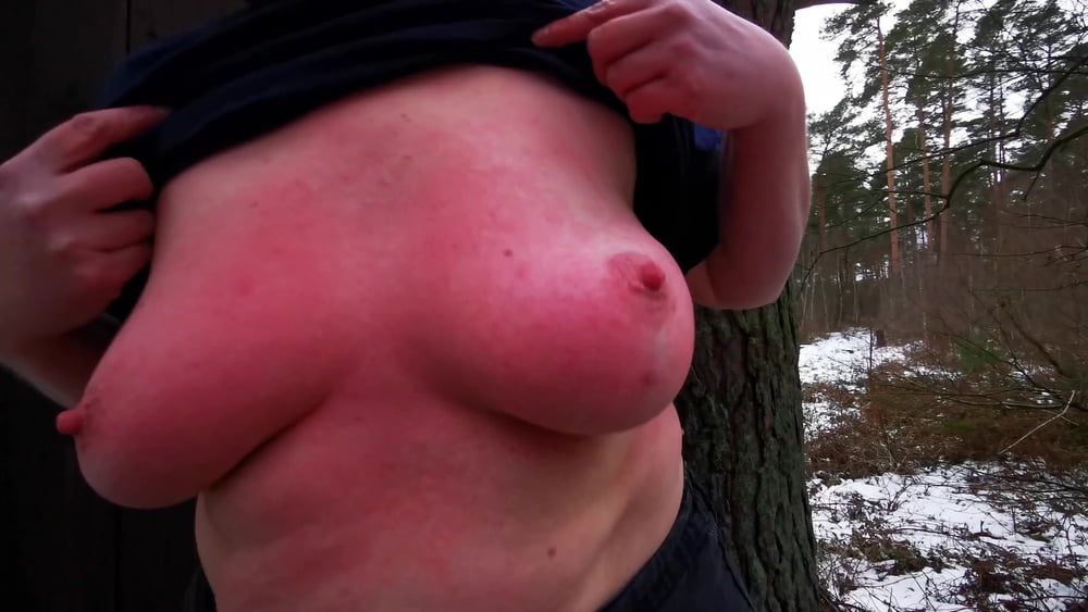 Titslapping in winter #21