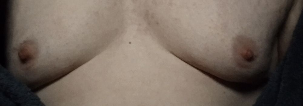 Boy Boobs sissy tits gyno guy  #9