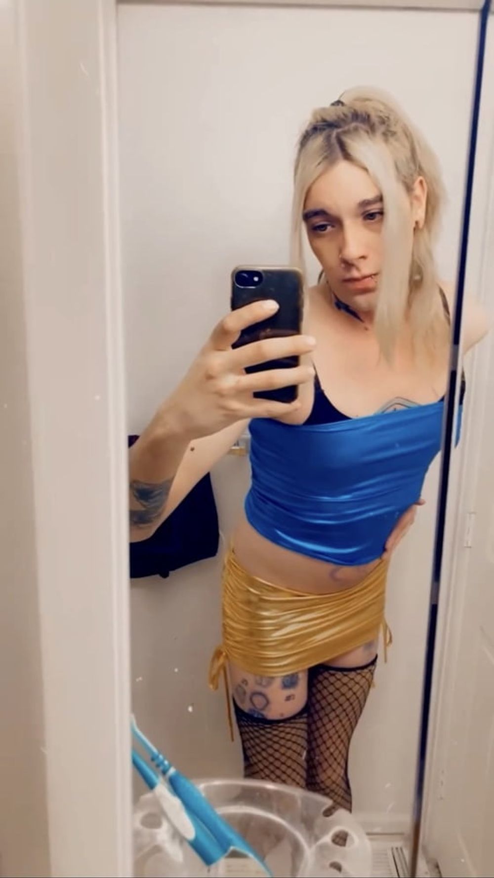 Blue and Yellow Slut #2