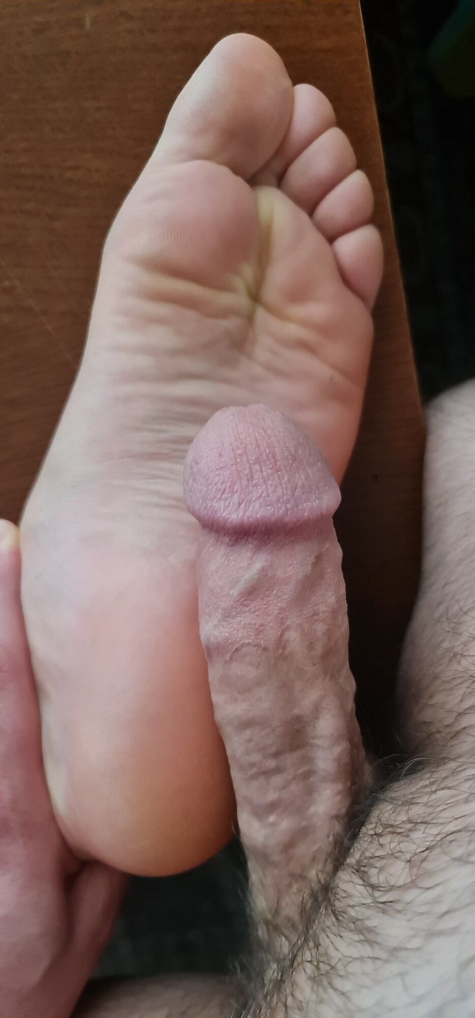 Hard Cock On Wrinkled Feet Soles #4