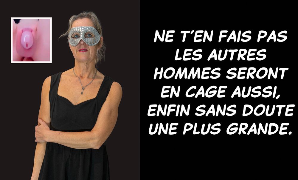 Captions en français chasteté ou femdom #10