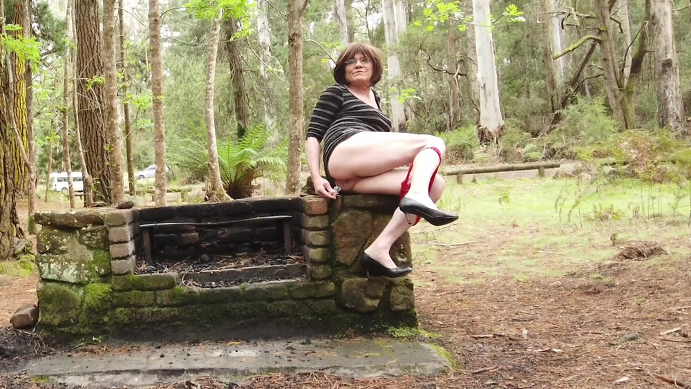 Crossdress Roadtrip - BBQ Dildo #8