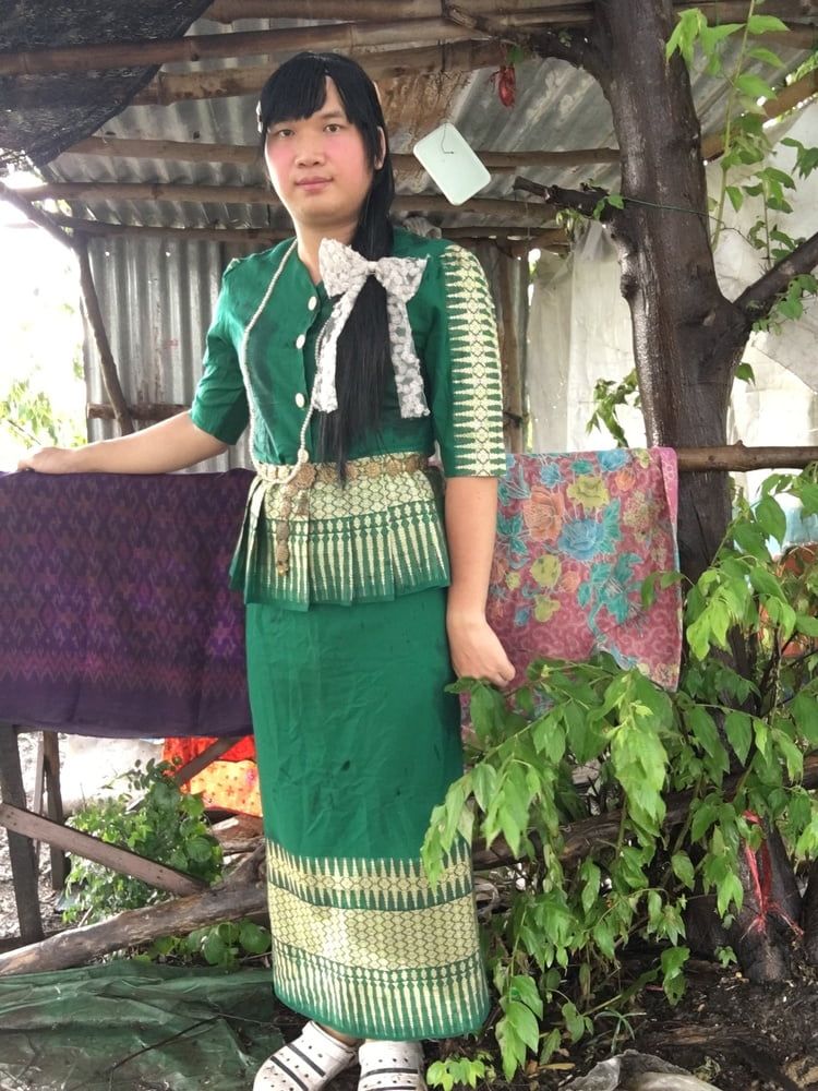 Thai dress green EP.1 #3