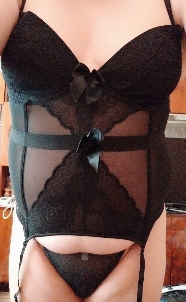 my new black corset #18