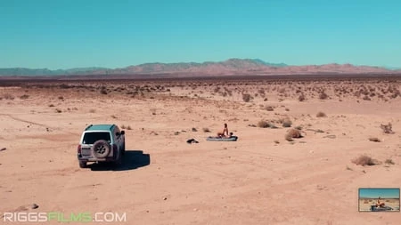 tiffany watson gets fucked in the desert         