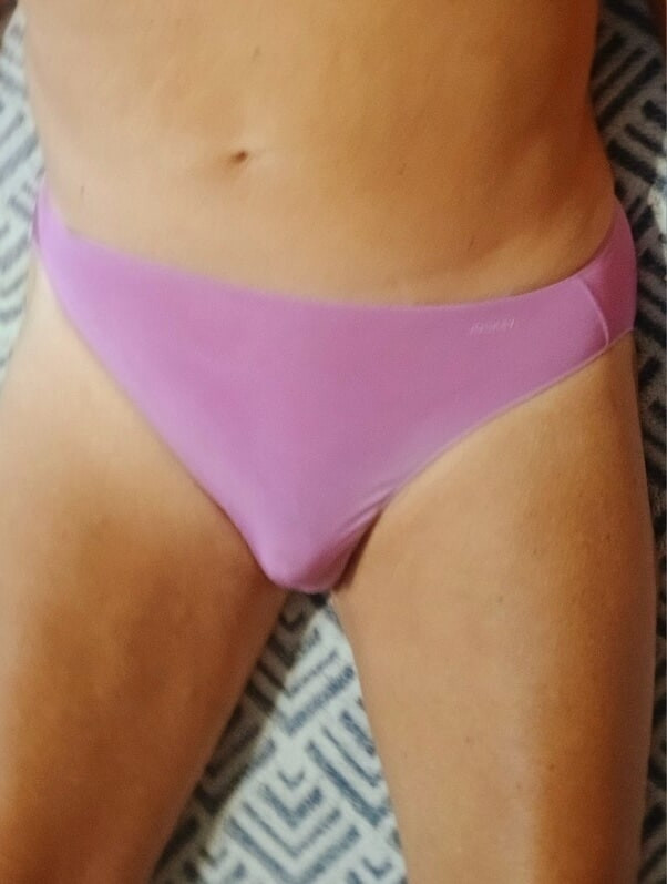 Panties on holiday getting a tan #7