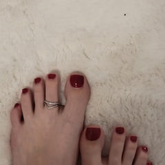 Nylons and toe rings