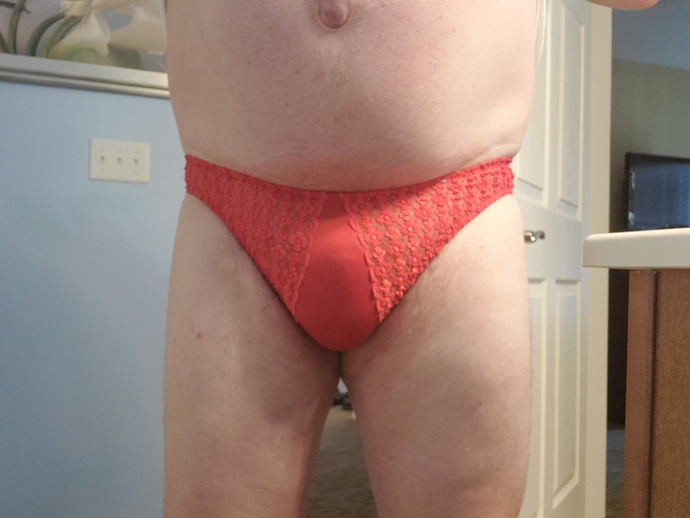 Me with borrowed panties #60