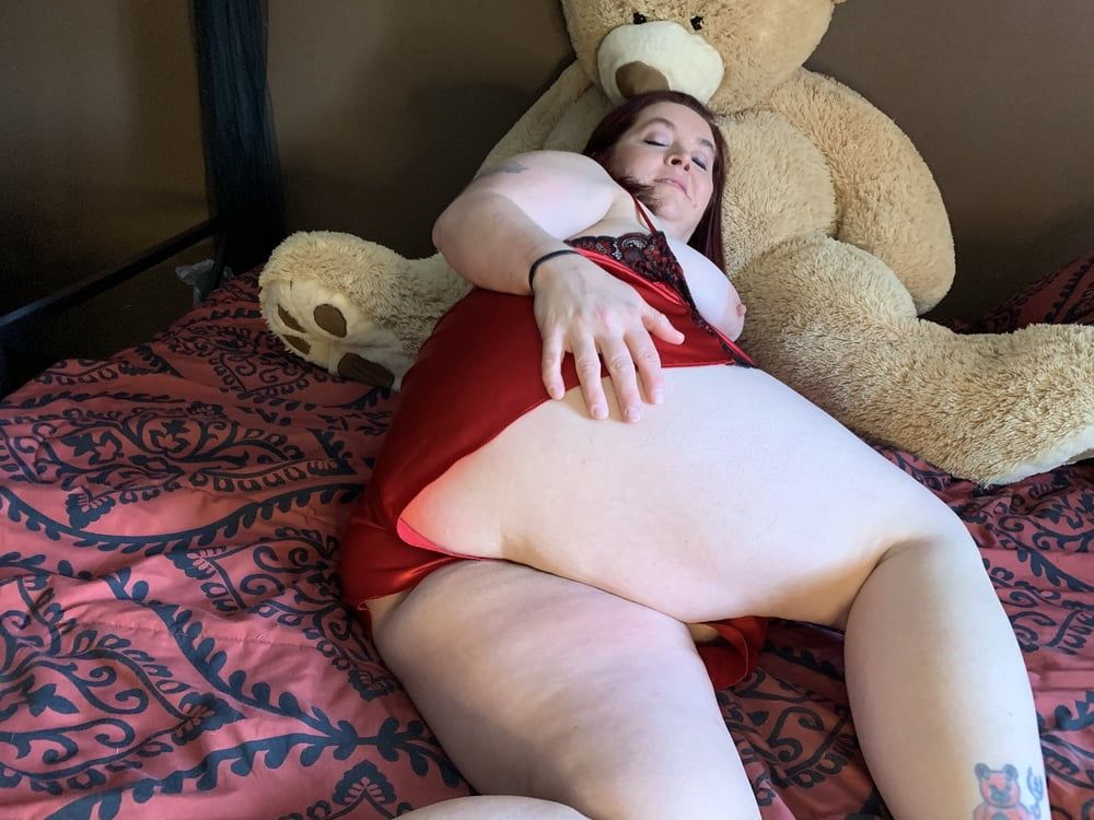 Sexy BBW Anal Valentine Photoshoot #31