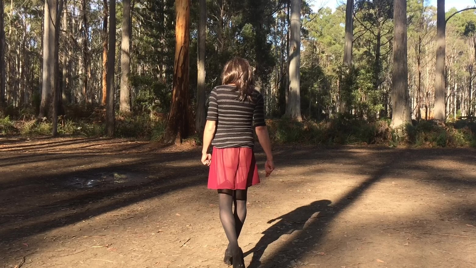 Crossdress Roadtrip - Semi Transparent Skirt 3 #4