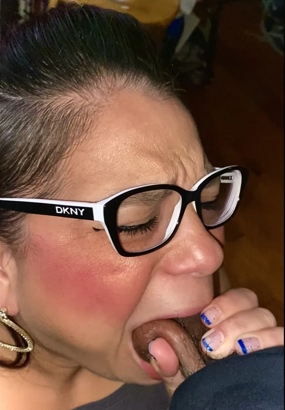 Latina gags on BBC  #5