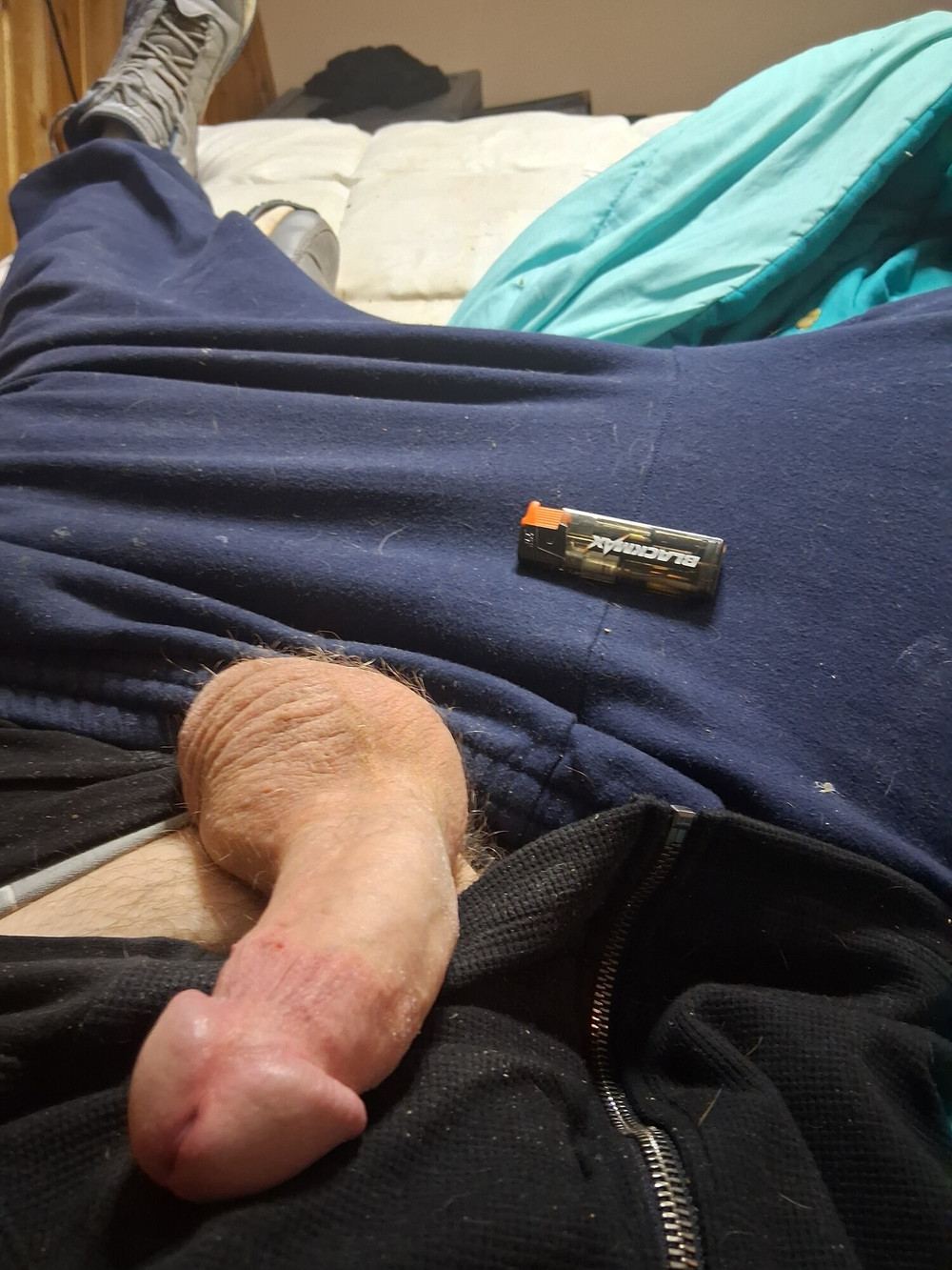 Playing with my  cock