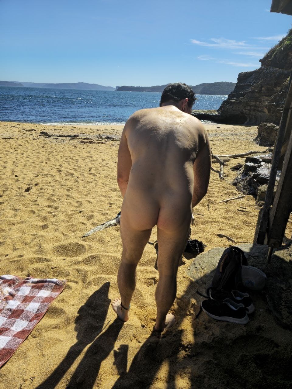 Flroian Johannes Mueller nude at the beach #52