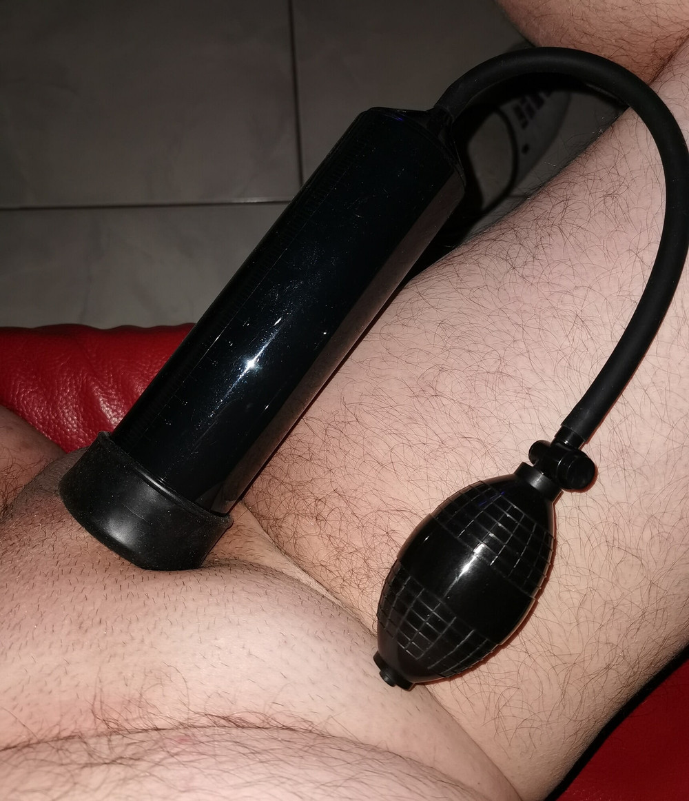 Pumping my dick #2