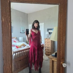 Red dress two