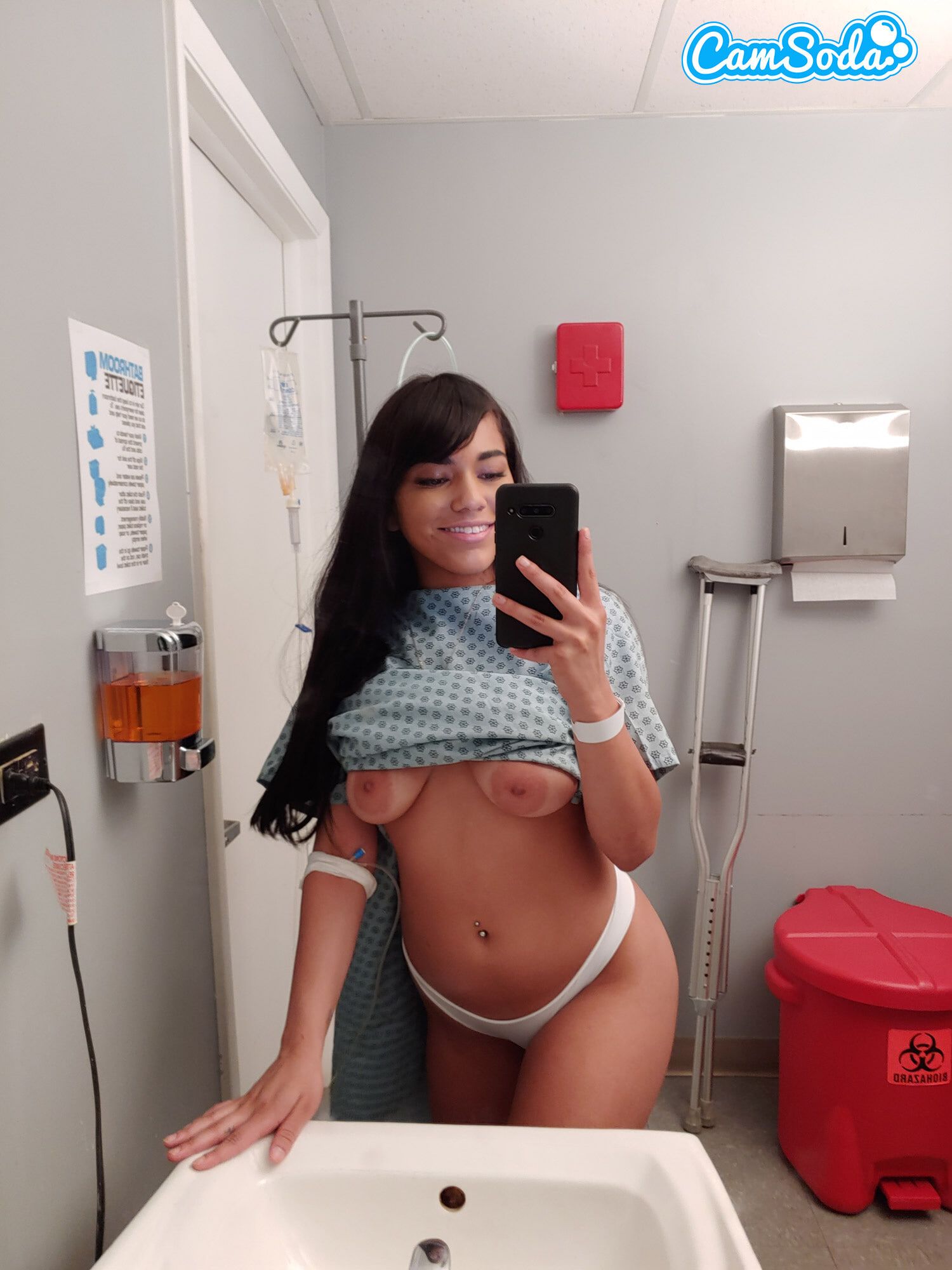 Big bootied latina teen gets horny in the ER #51