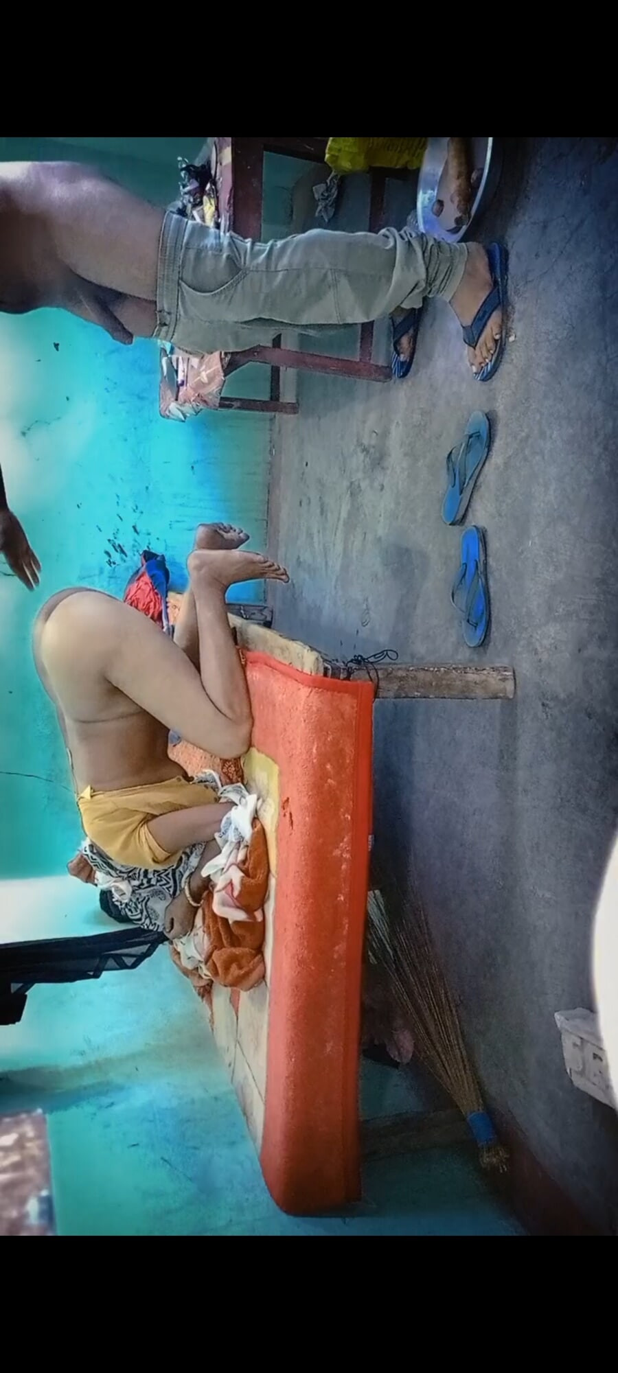 Desi village bhabhi doggy style sex photo  #5