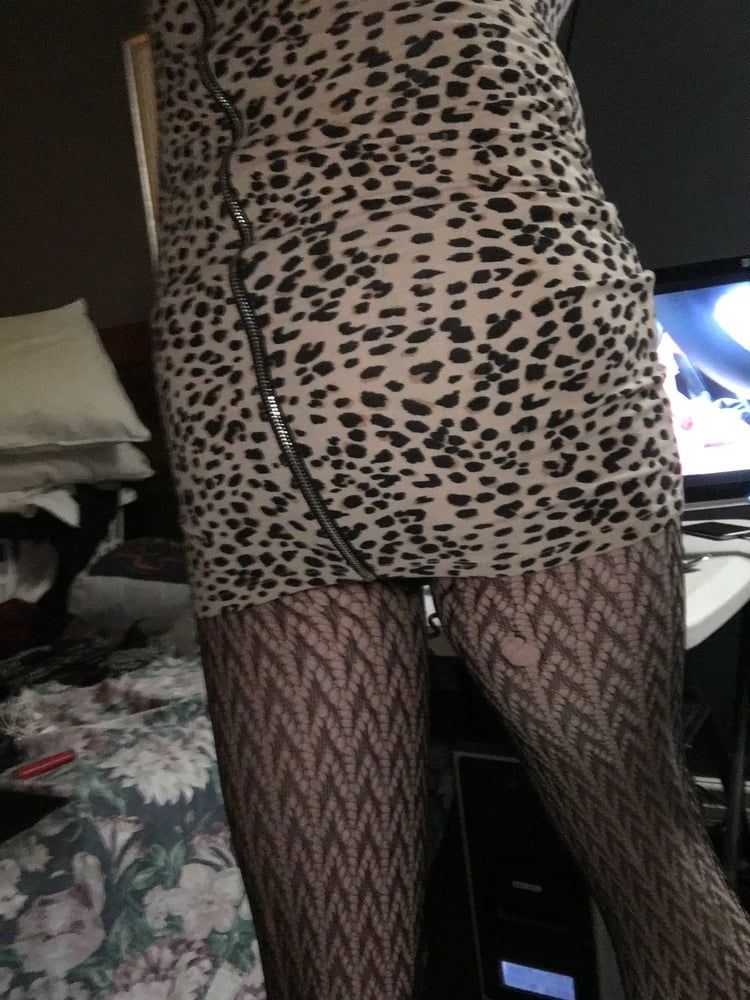 Monday sissy dress up before work #13