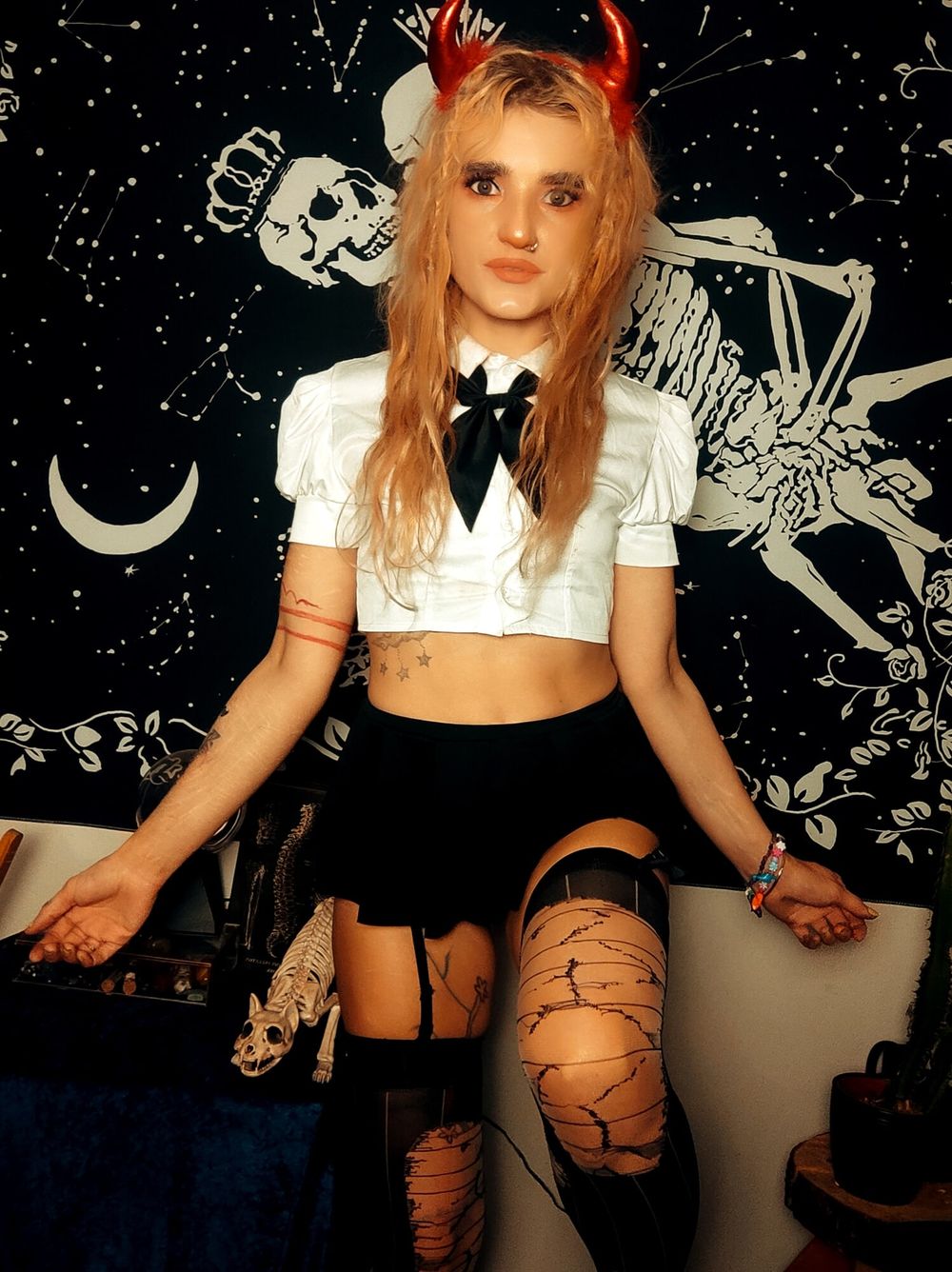 I&#039;m a slutty devil in schooluniform waiting for a hard fuck #23