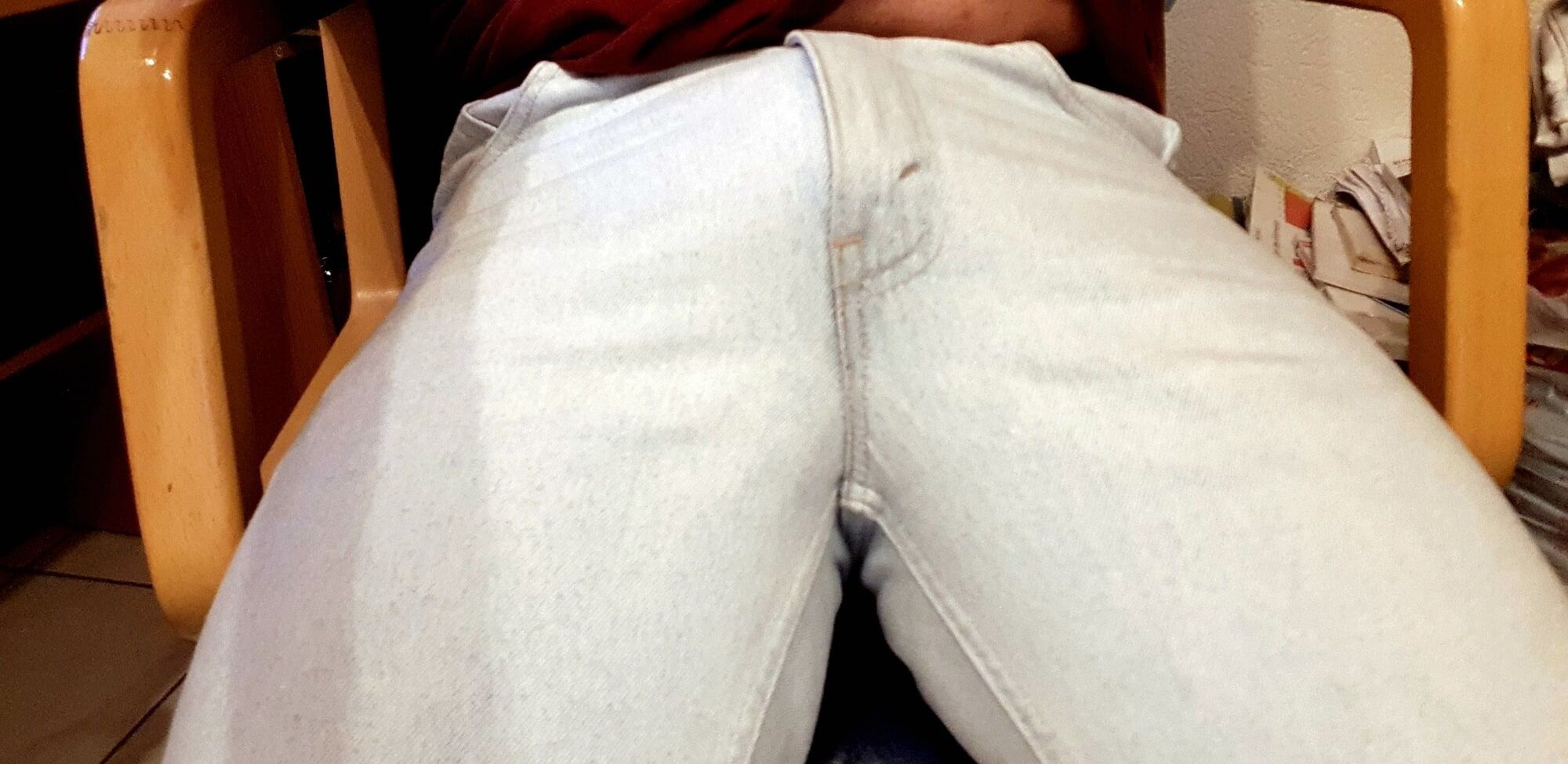 Erection in pants #13