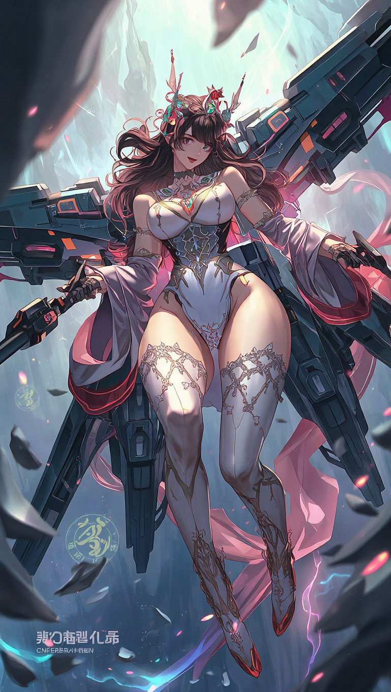 Cyberpunk mecha girls (Ai models) #17