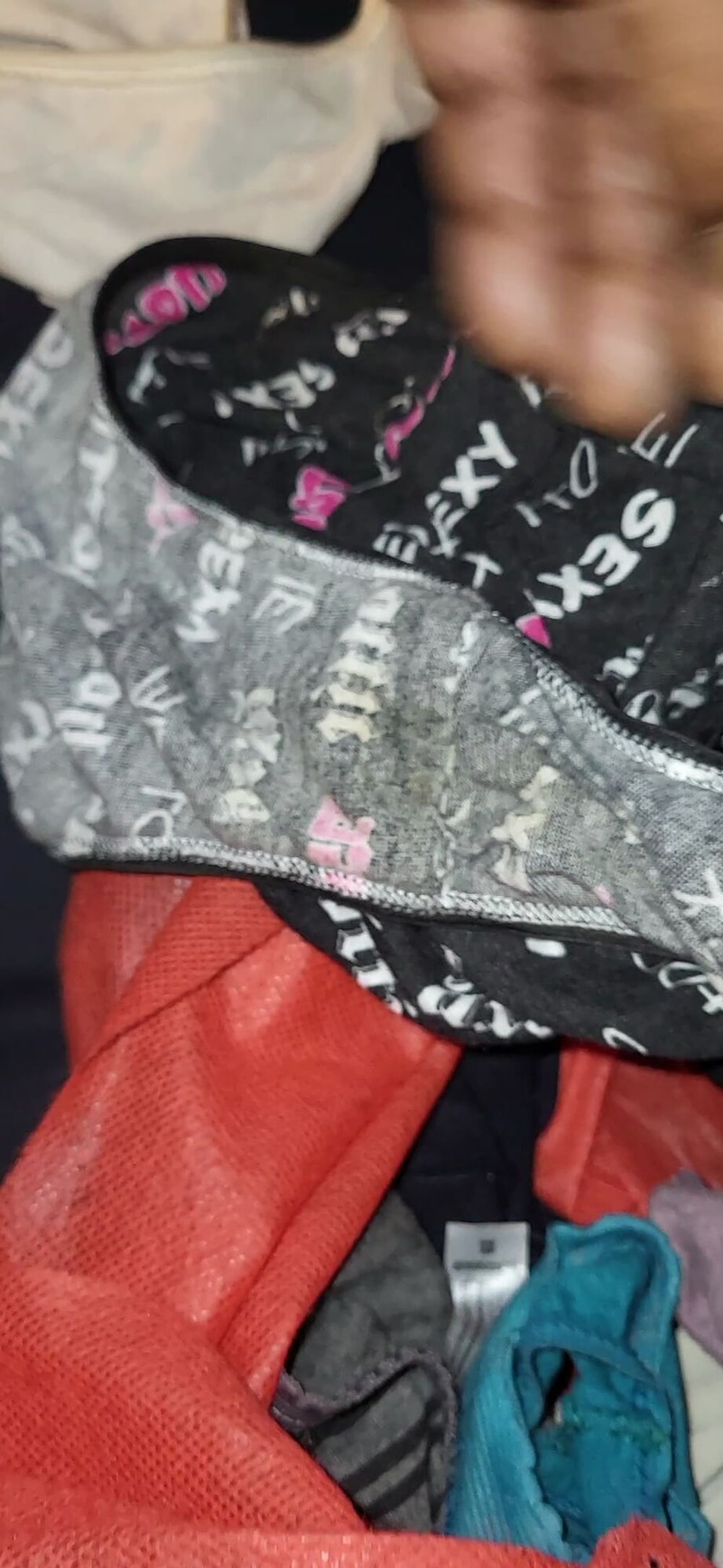 Wife&#039;s Dirty Panties Laundry Bag #6