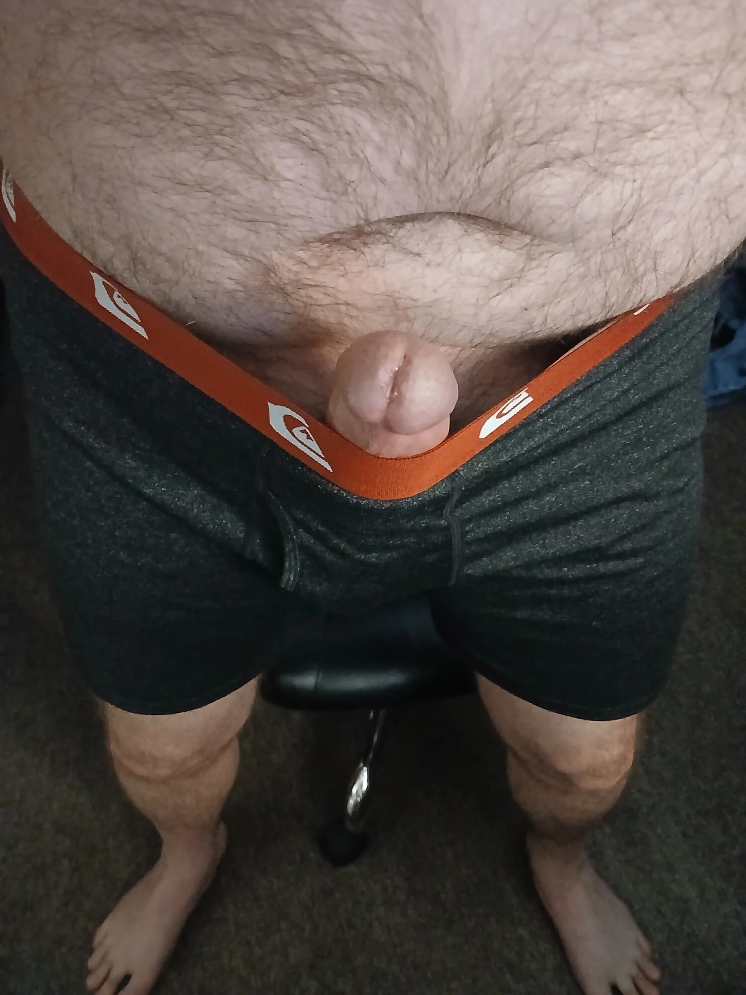 Dark gray Quiksilver boxerbriefs 