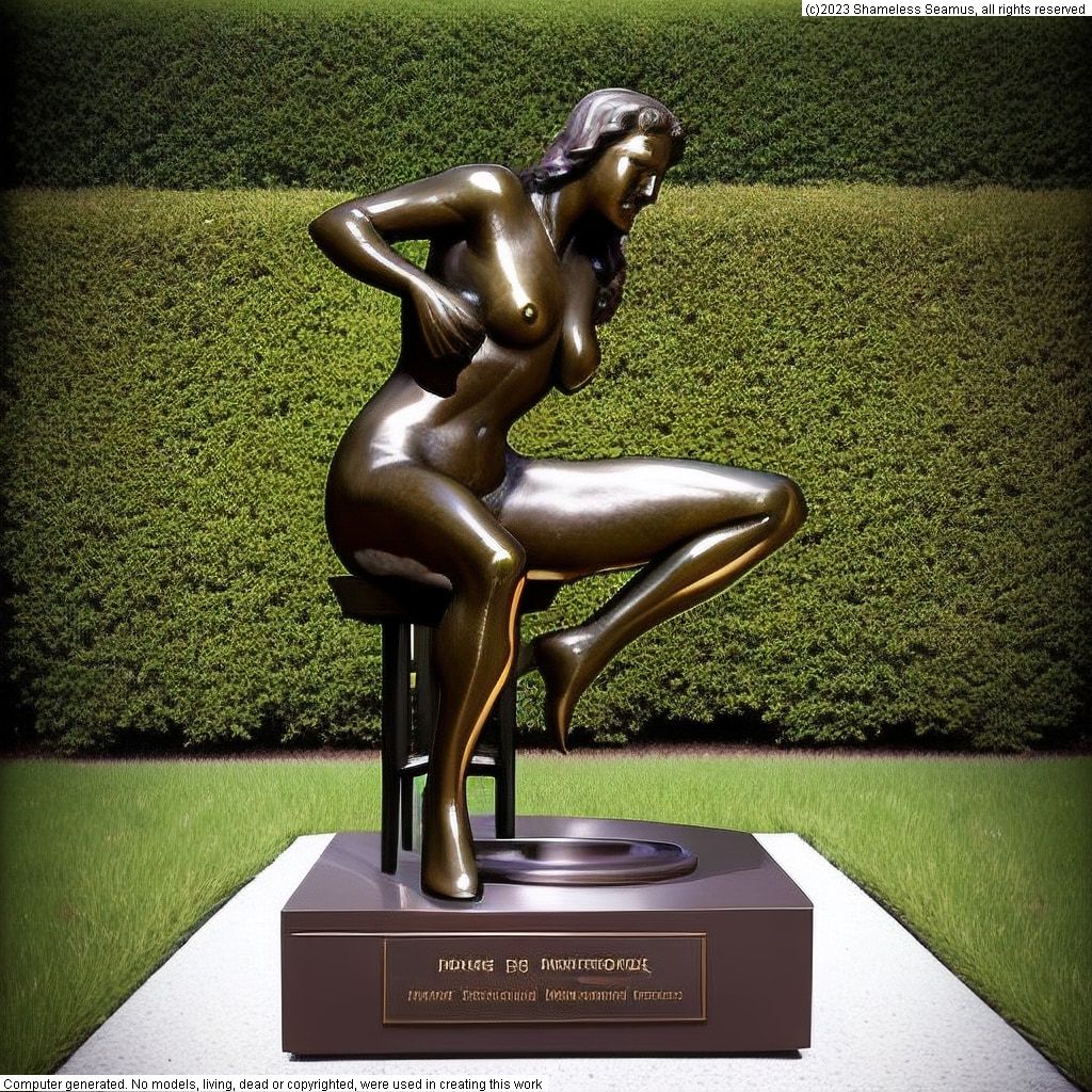 Erotic Bronze Sculpture Garden #52