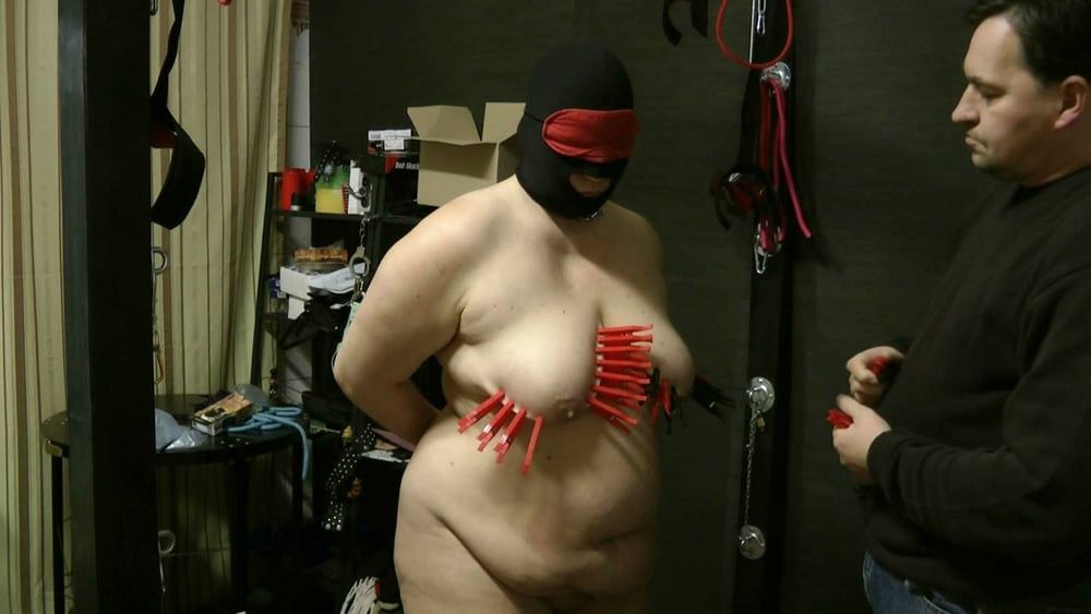 Masked slave with big tits #16