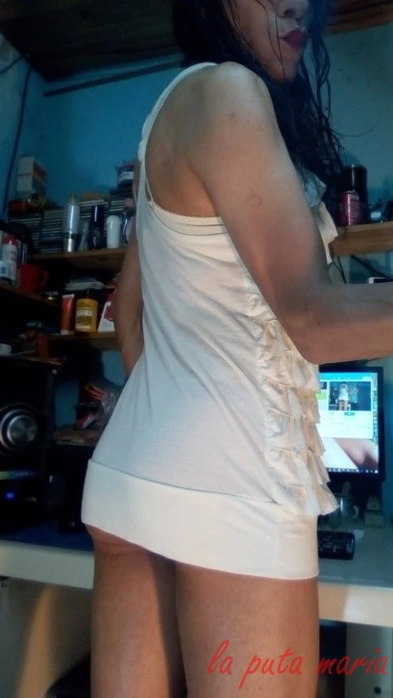 slut maria puta de blanco anal cum #31