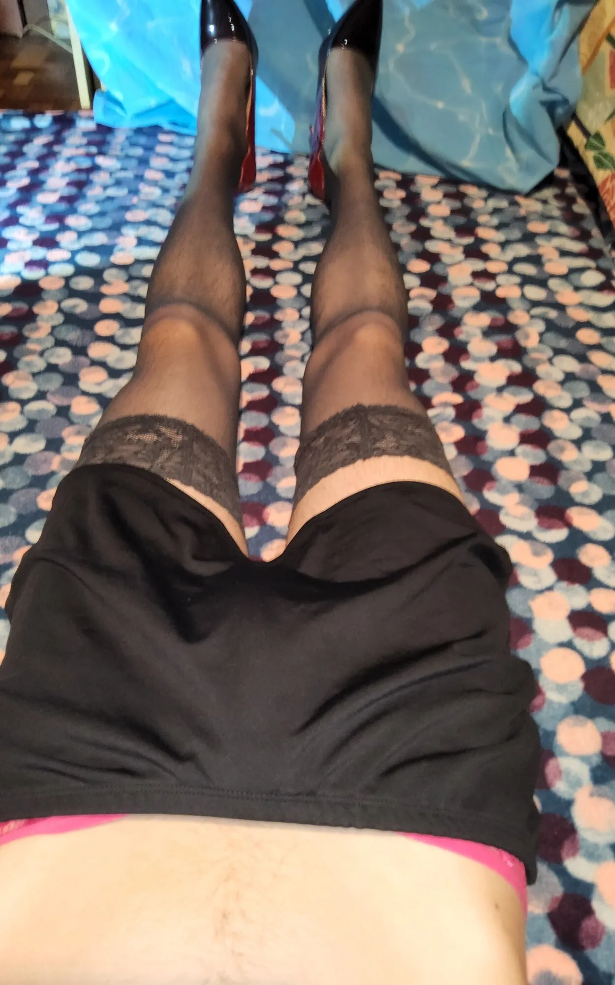 My Black Stockings And High Heels #12