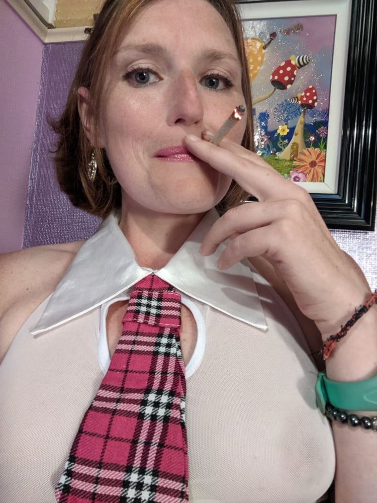 Super Sexy Smoking Hot Schoolgirl Outfit Shoot #8