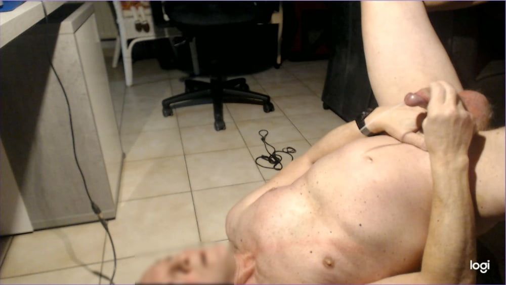 exhibitionist webcam bondage jerking with great cumshot #52