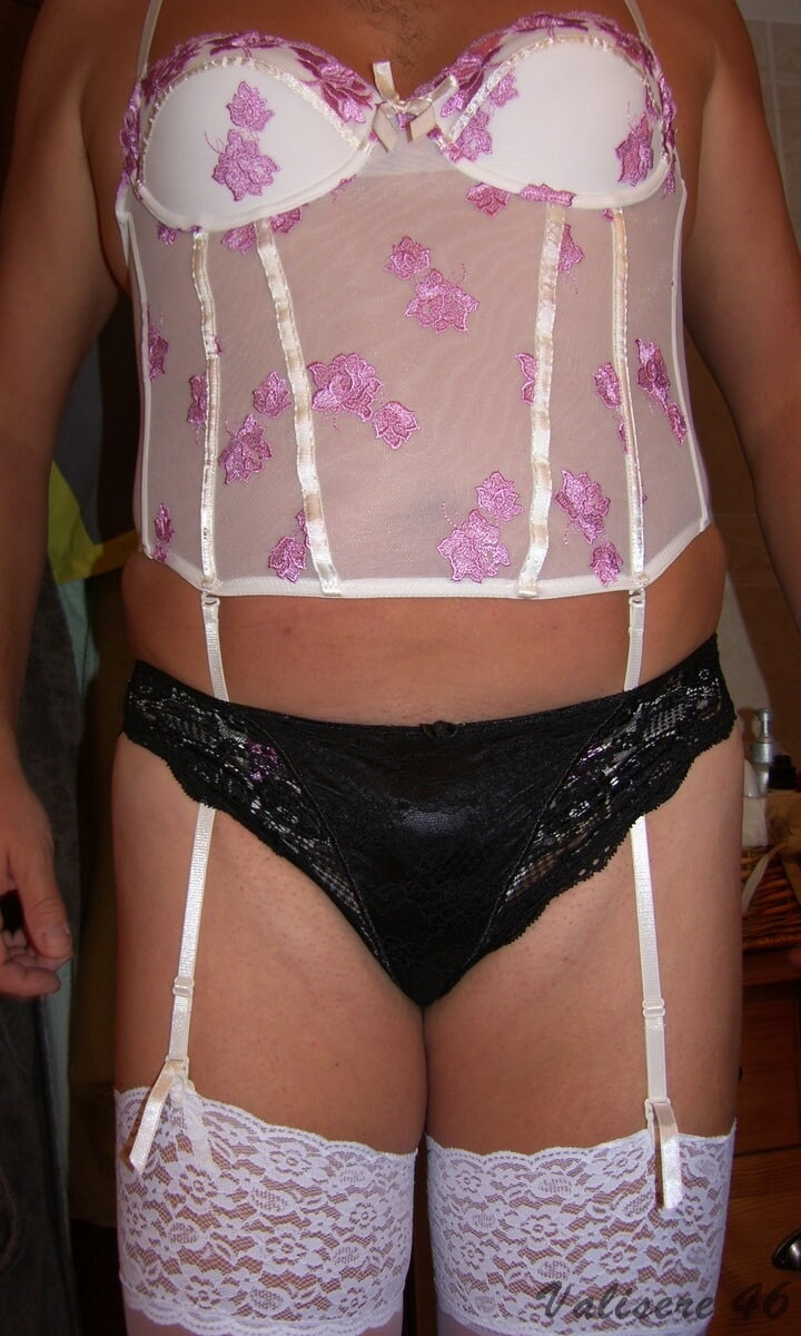 Valisere 46 Shemale in Sexy Suspender Belt 1 #56