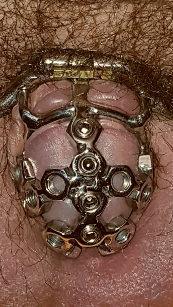 My best chastity cage #2