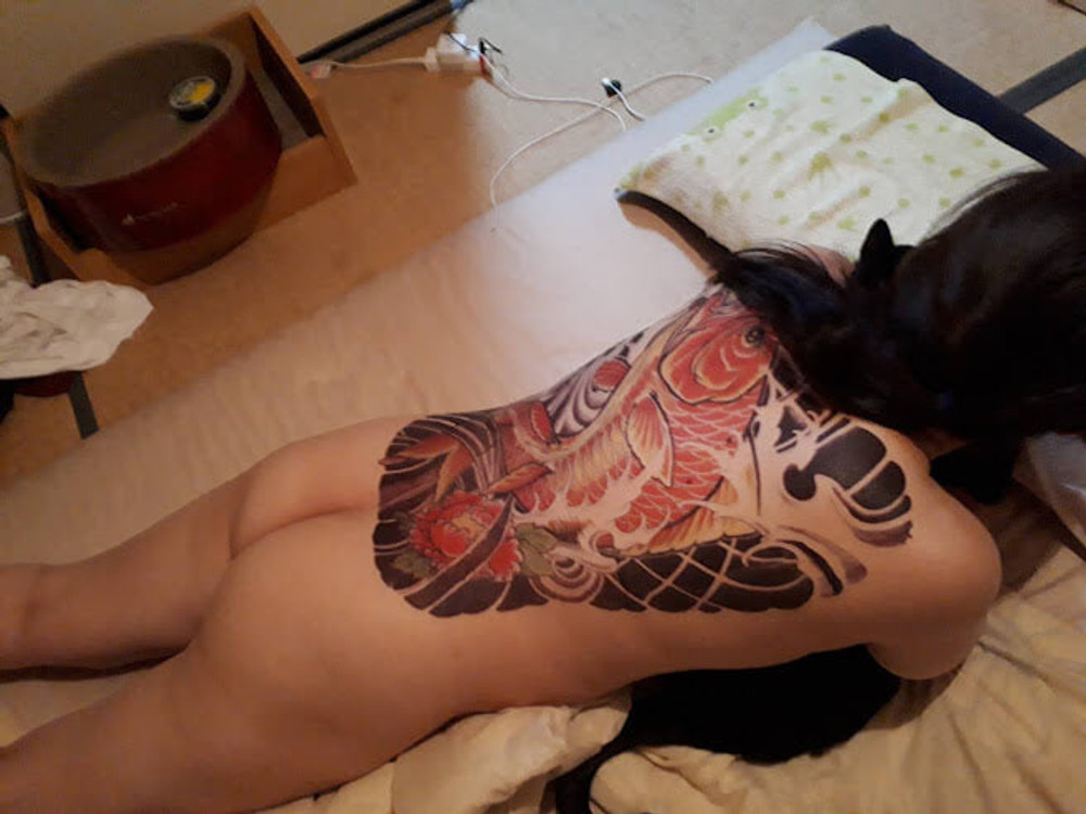 Tattoo version hentai housewife #15